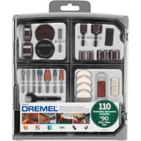 BOSCH Dremel® 709-02 110-Piece All-Purpose Accessory Kit for Dremel® Rotary Tools 709-02